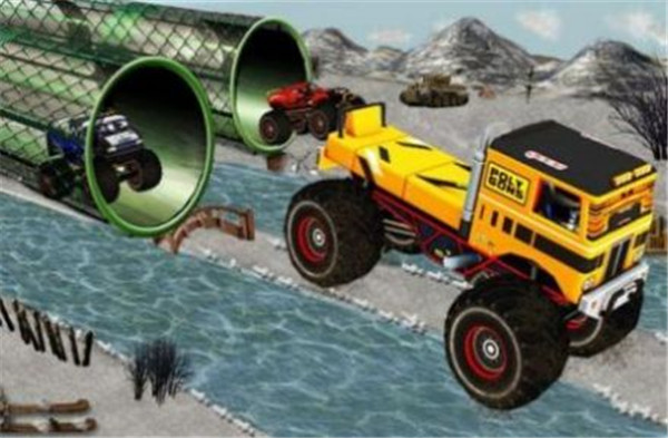 雪地奔驰卡车手游下载-MonsterTruckSnowStuntRacing最新安卓版下载v0.9