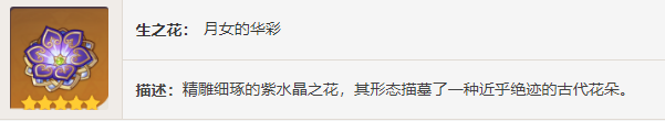 《原神》圣遗物——乐园遗落之花