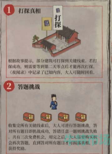 《江南百景图》油灯记通关答案介绍