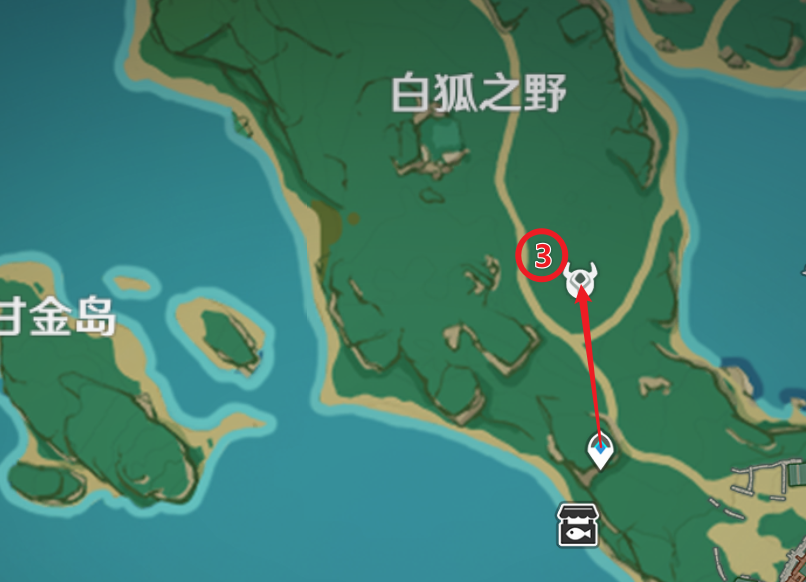 《原神》3.5骗骗花讨伐路线